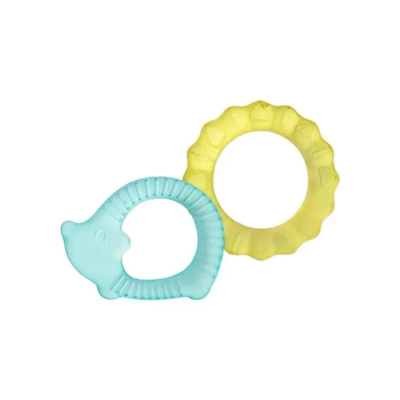 Iplay – 2Pk Cool Nature Teether, Yellow/Aqua