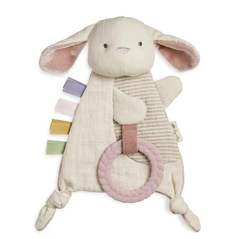 Itzy Ritzy – Bitzy Crinkle Sensory Crinkle Toy with Teether, Bunny