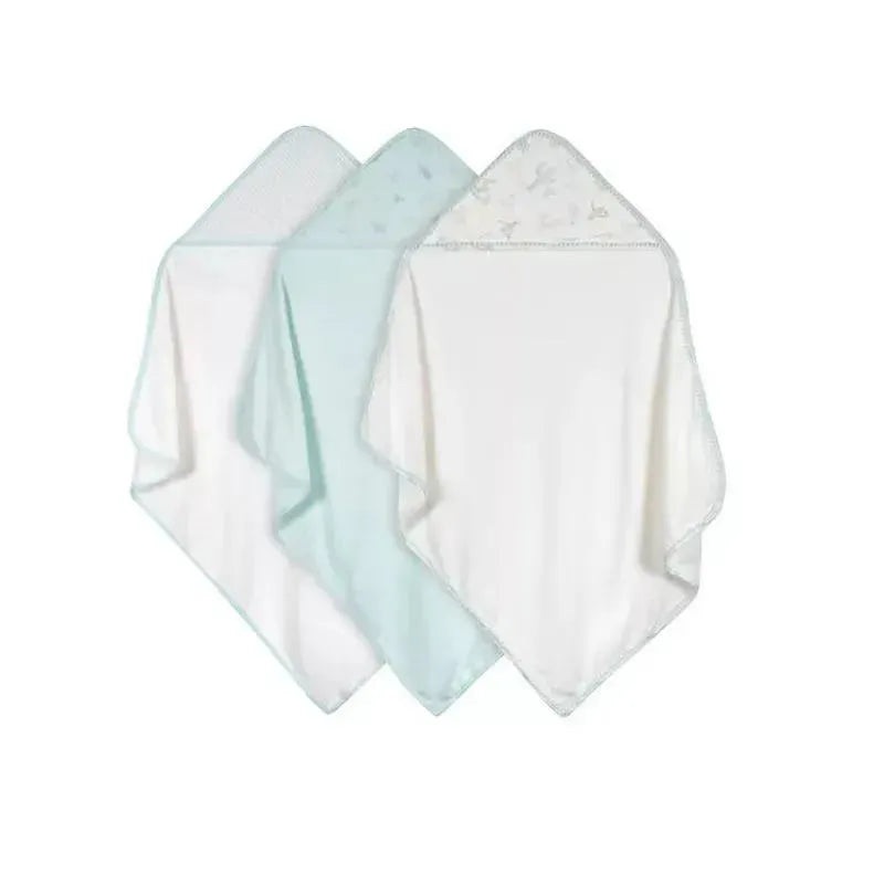 Just Born – 3Pk Terry Hooded Towel, Desert Cactus