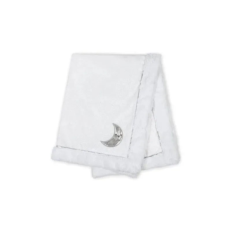 Just Born – Baby Neutral Plush Blanket, Moon