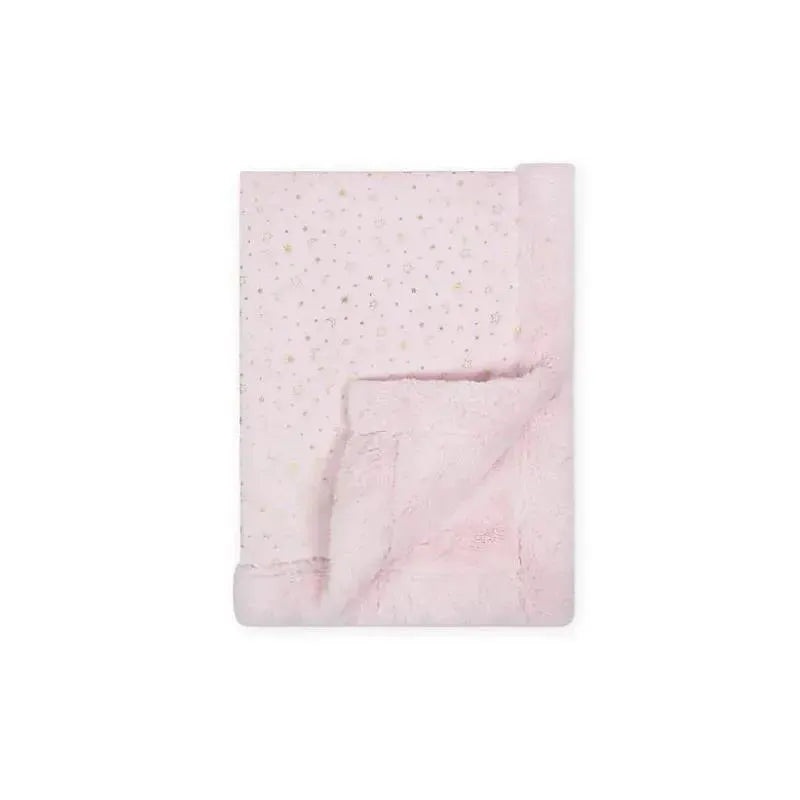 Just Born – Sparkle Sherpa Blanket, Pink