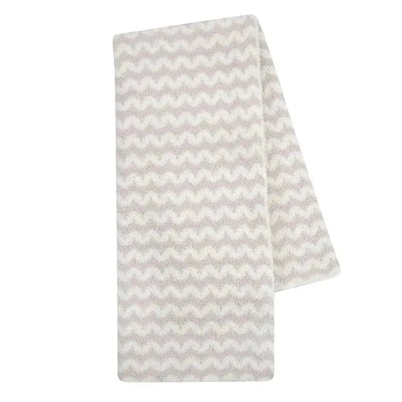 Lambs & Ivy Chevron Chenille Soft Baby Blanket