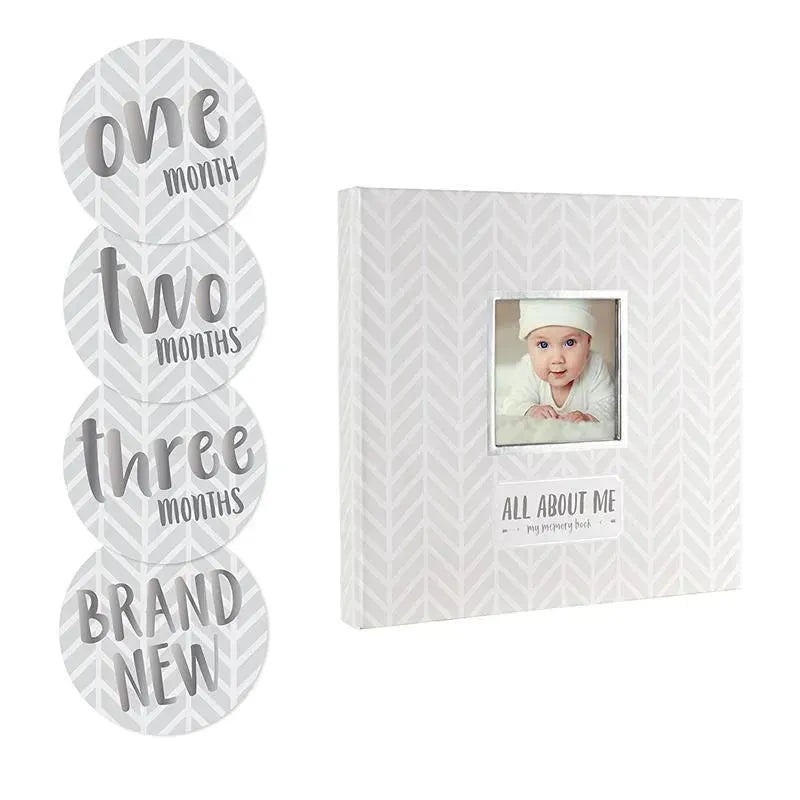 Pearhead – All About Me Baby’s Memory Book and Belly Sticker Set
