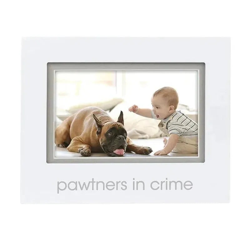 Pearhead – Pawtners In Crime Sentiment Photo Frame