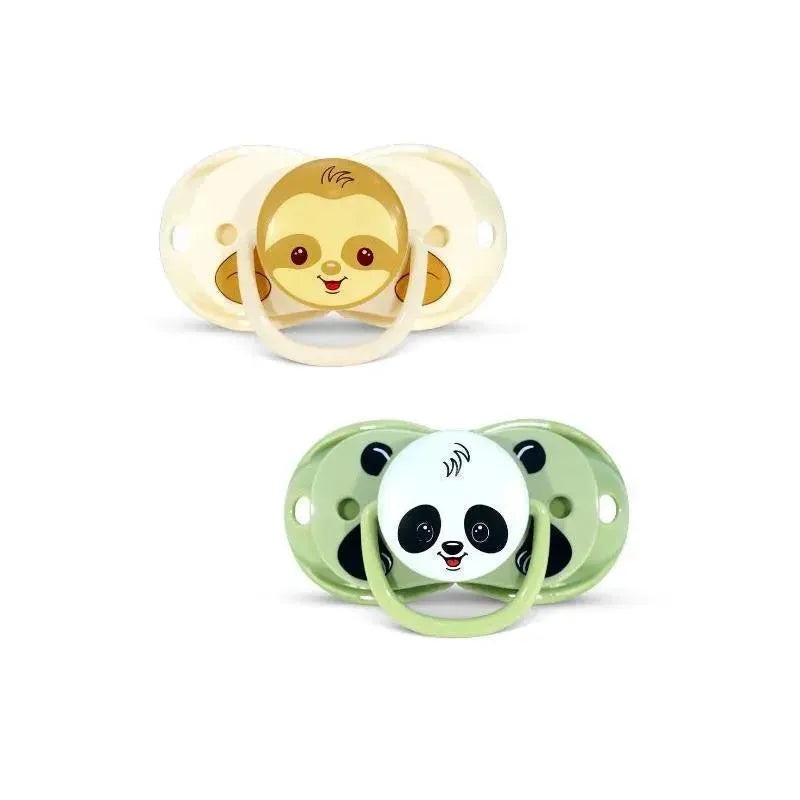 Razbaby – Keep It Kleen Pacifier 2Pk, Panky Panda & Sam Sloth