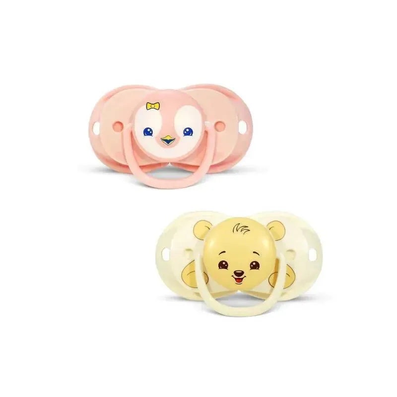 Razbaby – Keep It Kleen Pacifier 2Pk, Reily Penguin & Bobby Bear