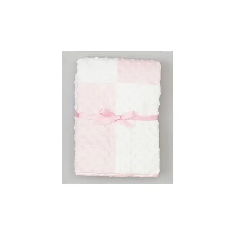 Spasilk – Swiss Dot Blanket Pink