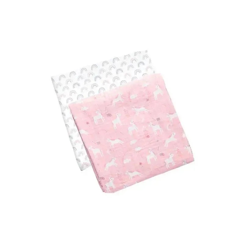 Stephen Joseph – Muslin Blanket Set 2 Pack, Unicorn