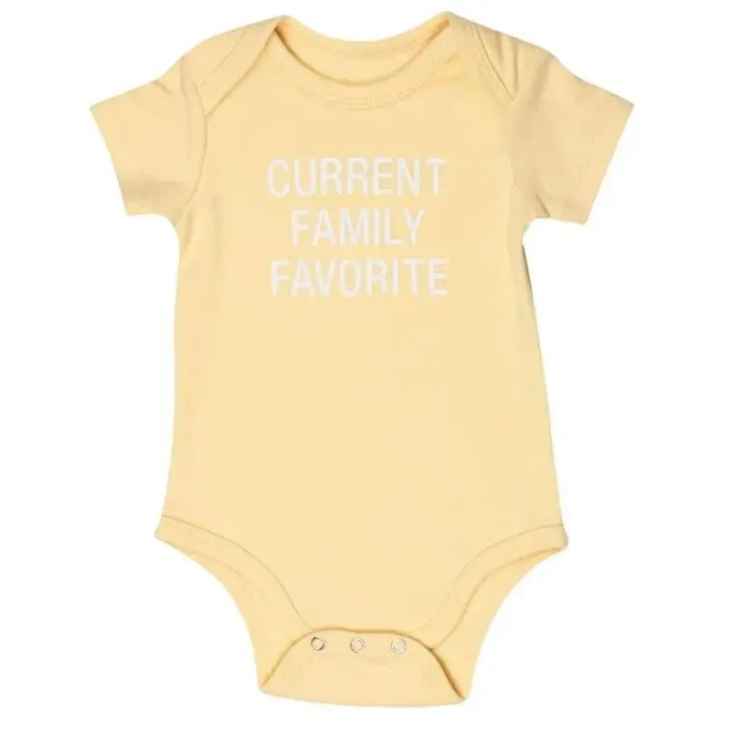 About Face Designs – Baby Unisex Family Favorite Bodysuit, 3/6M