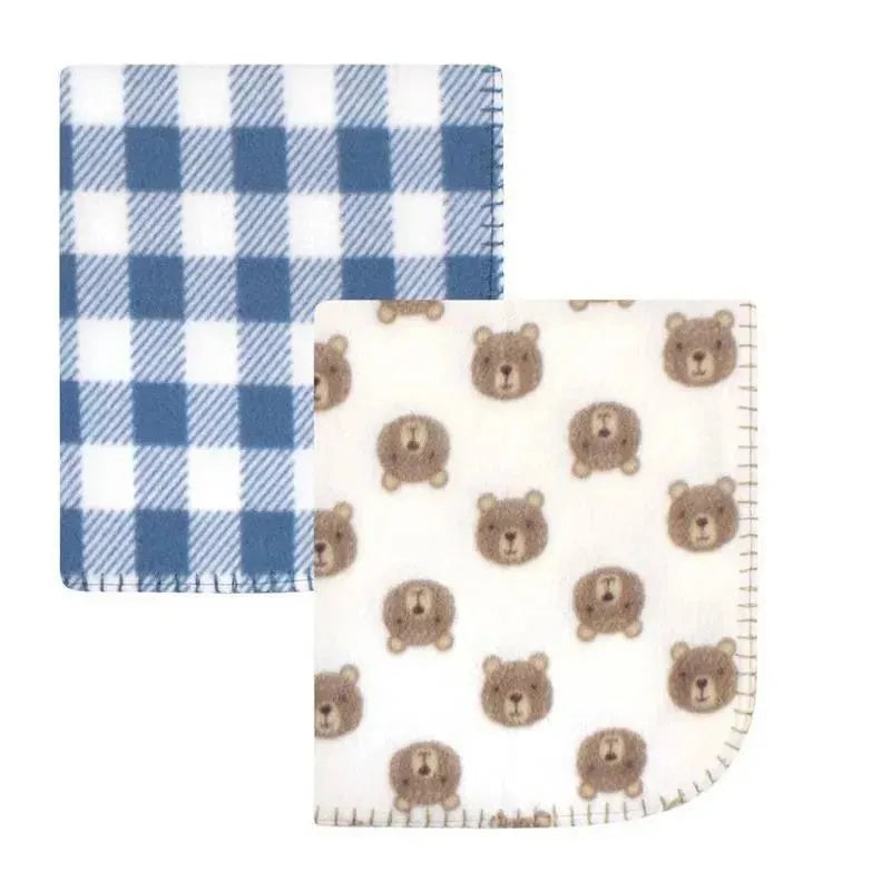 Baby Vision – Hudson Baby Boy Fleece Blankets, Little Bear