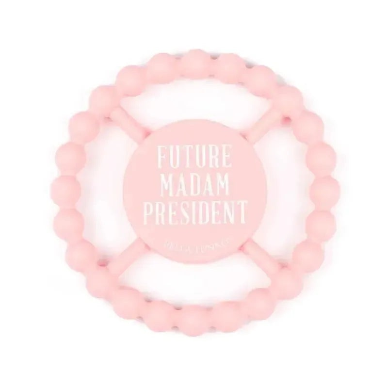 Bella Tunno – Future Madam President Happy Teether, Pink