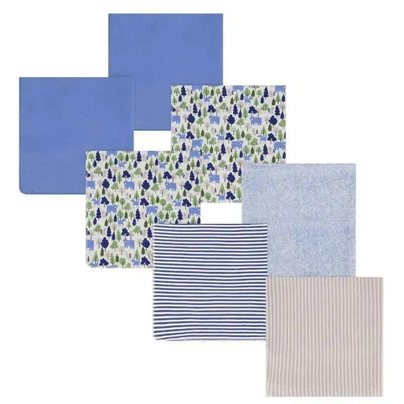 Cudlie – 7Pk Receiving Blankets, Forest Critters