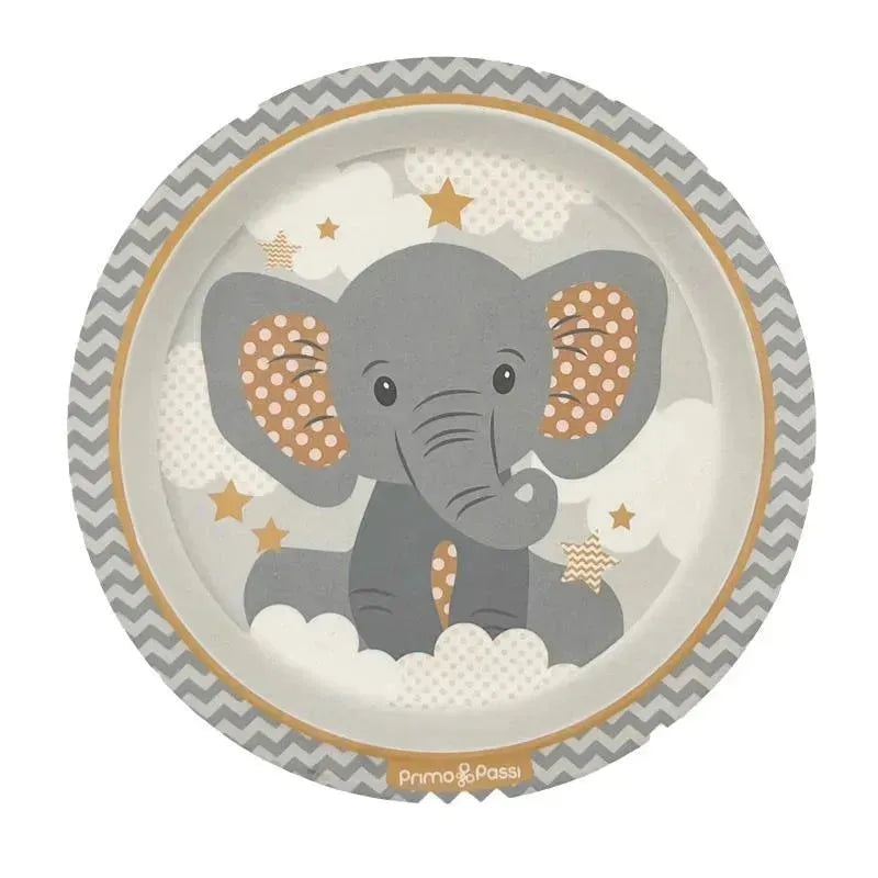 Primo Passi – Bamboo Fiber Kids Little Elephant Suction Plate