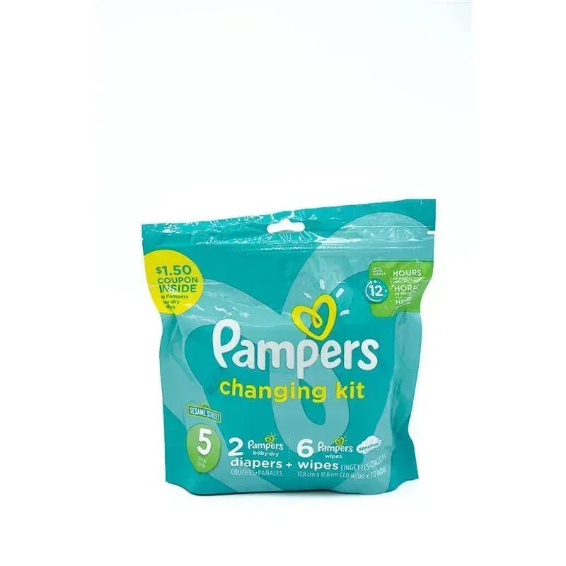 PTL Usa Pampers Cruisers Changing Kit With Pamper Wipes
