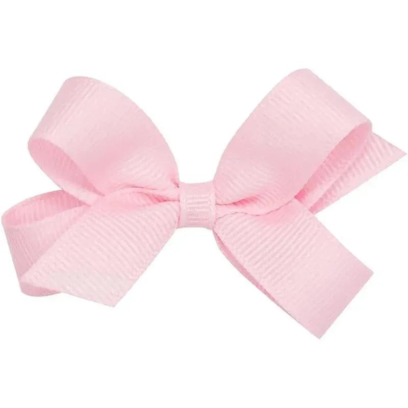 Wee Ones – Basic Grosgrain Bow, Light Pink