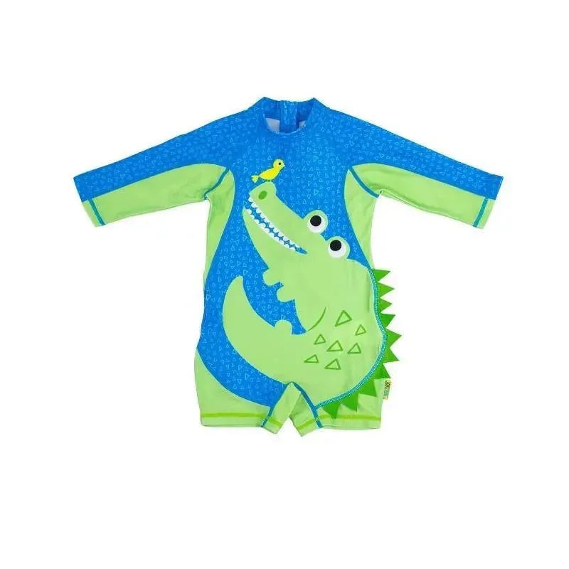 Zoocchini – Baby One Piece Surf Suit, Aidan The Alligator