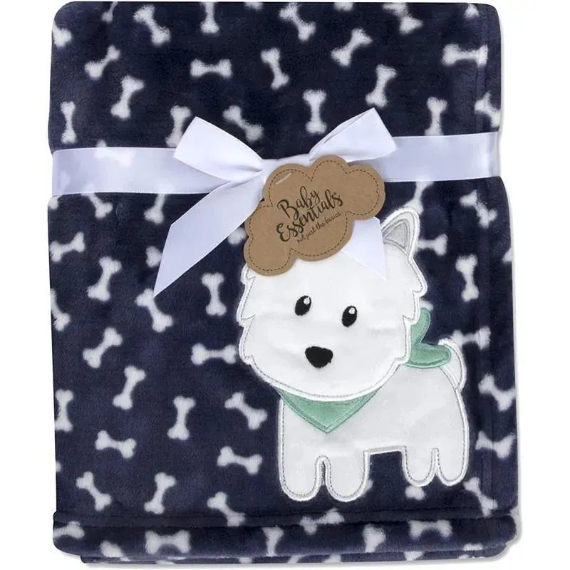 A.D. Sutton – Baby Essentials Sherpa Fleece Baby Blankets, Puppy