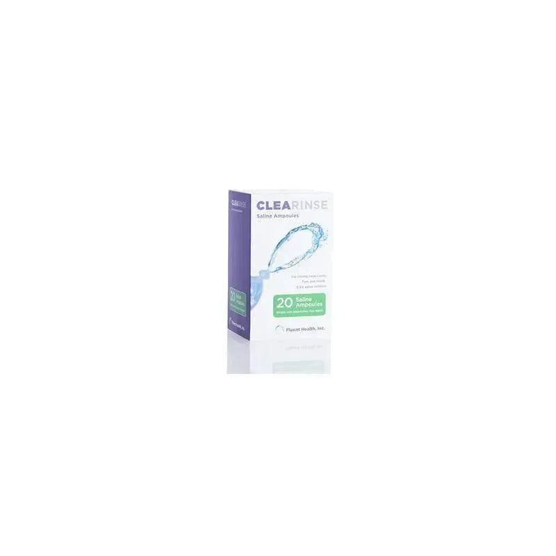 Clearinse – Saline Ampoules, 20 Count