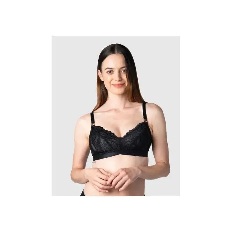 Hotmilk – Warrior Soft Cup Black Multifit Nursing Bra Wirefree
