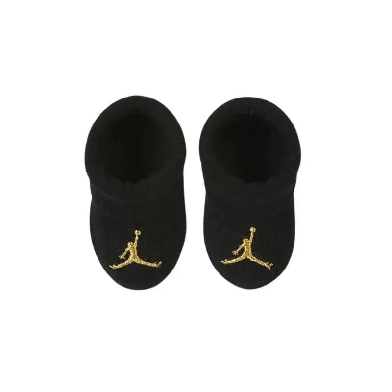 Jordan – Baby Jumpman Holiday Booties, Black, 0/6M