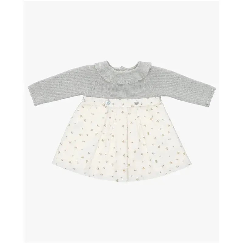 Martin Aranda – Baby Girl Dress Forest, Grey
