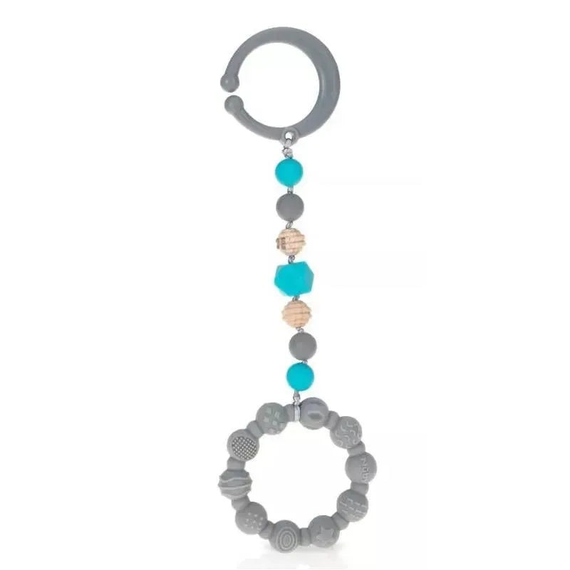 Nuby – 1Pk Tag-A-Long Teether, Mixed Case