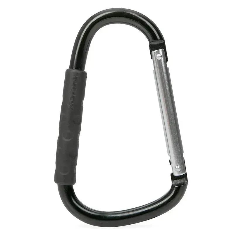Nuby – Aluminum Stroller Hook With Black Rubber Handle