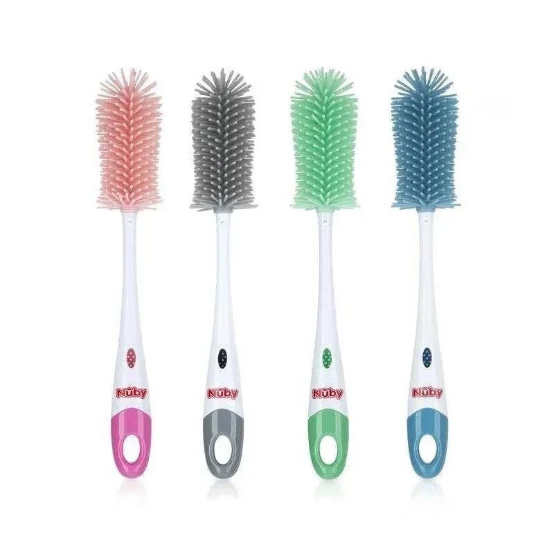 Nuby – Silicone Bottle Brush, Mixed Case