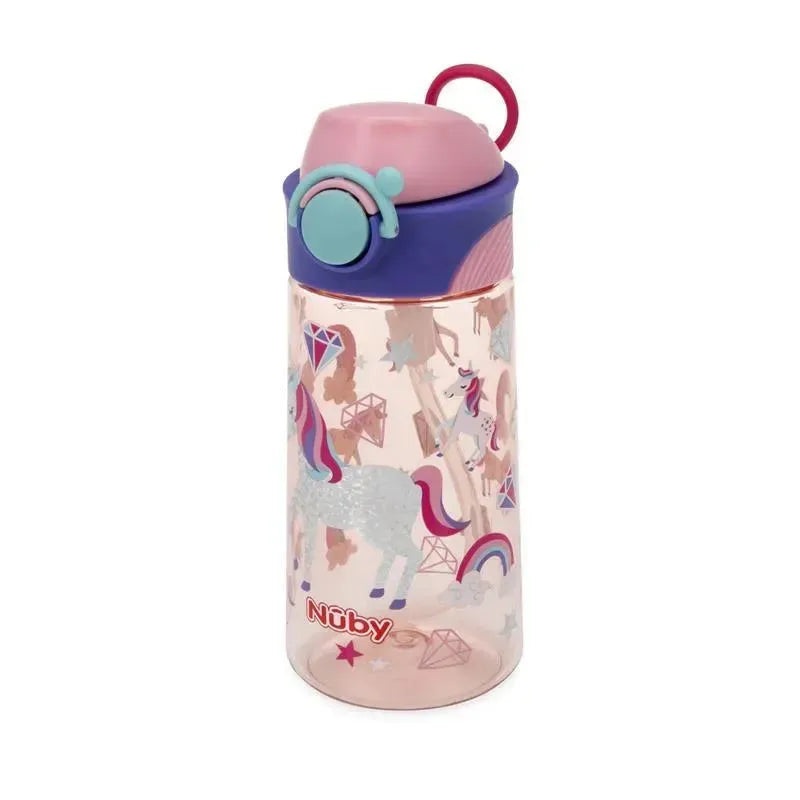 Nuby – Thirsty Kids Flip It Bolt, Unicorn
