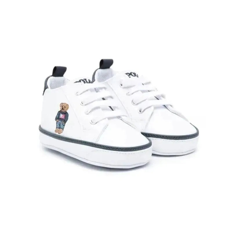 Polo Ralph Lauren Baby – Boy Polo Bear Lace-Up Sneakers