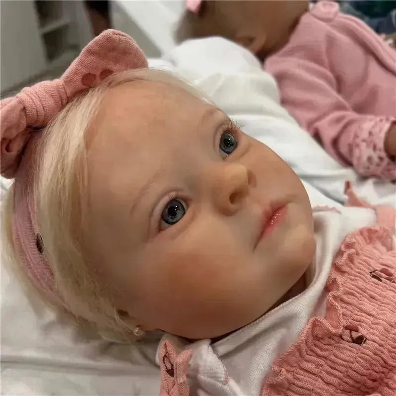 Reborn Baby Doll – White Vinyl, Down’s Syndrome