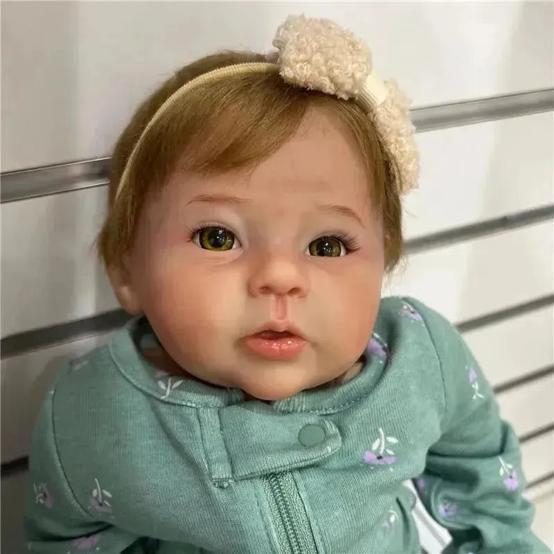 Reborn Baby Doll – White Vinyl, Raven 2