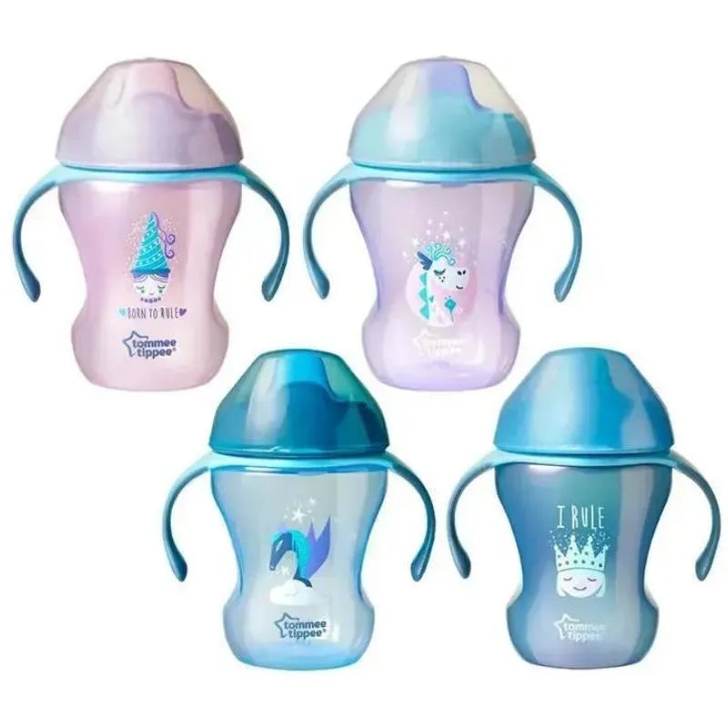 Tommee Tippee – 2Pk 8Oz Infant Trainer Sippee Cup 7M+, Colors May Vary