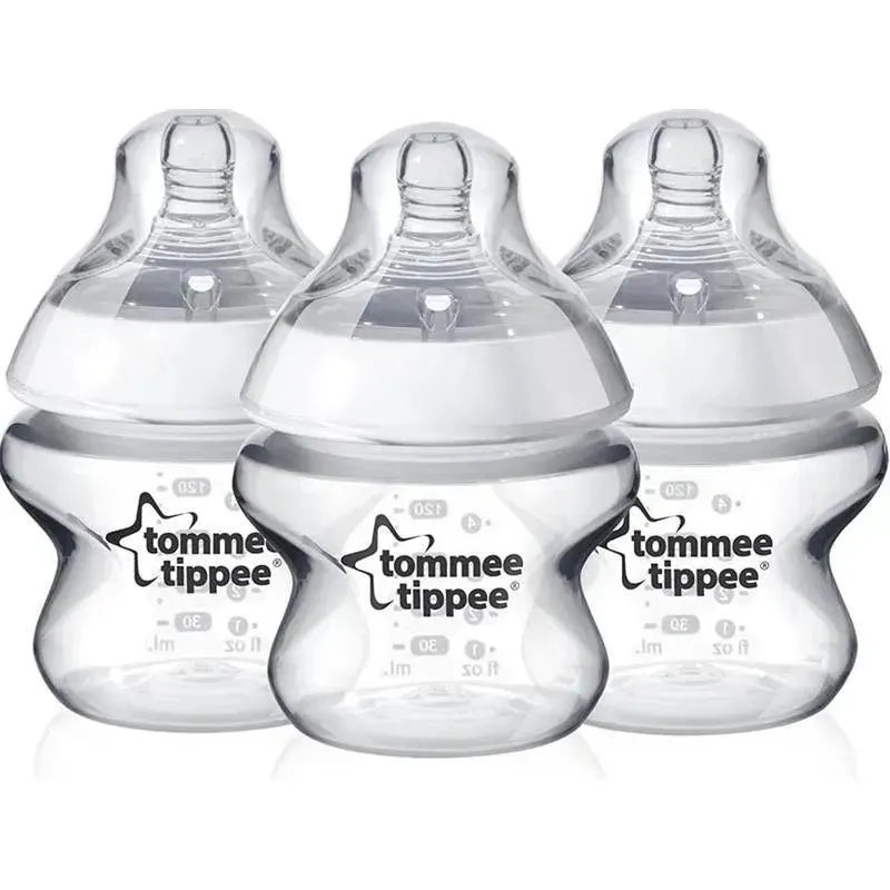Tommee Tippee – 5Oz 3Pk Closer to Nature Bottle, White