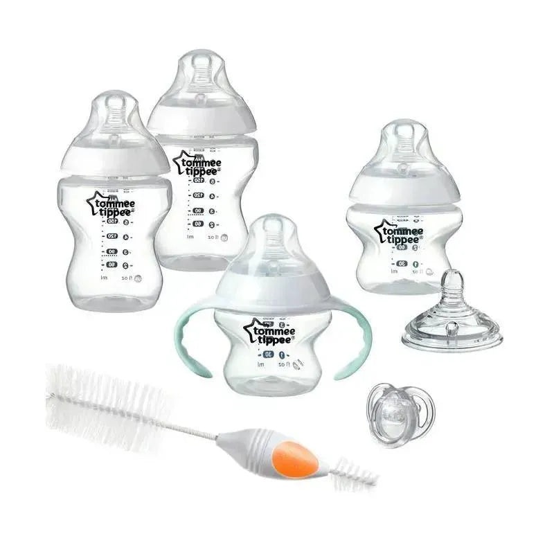 Tommee Tippee – Closer To Nature Newborn Baby Bottle Feeding Starter Set Kit – White