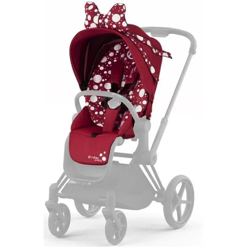 Cybex – Priam4/Epriam2 Seat Pack, Petticoat Red by Jeremy Scott