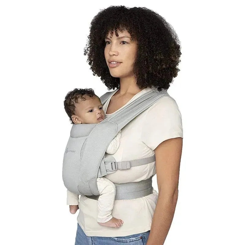 Ergobaby – Embrace Baby Carrier Soft Air Mesh, Soft Grey