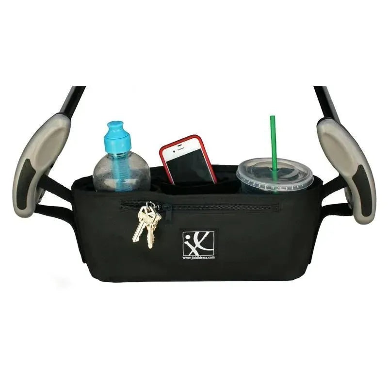 J.L. Childress Cargo ‘N Drinks Parent Tray, Black