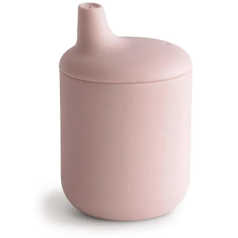 Mushie – Silicone Sippy Cup, Blush