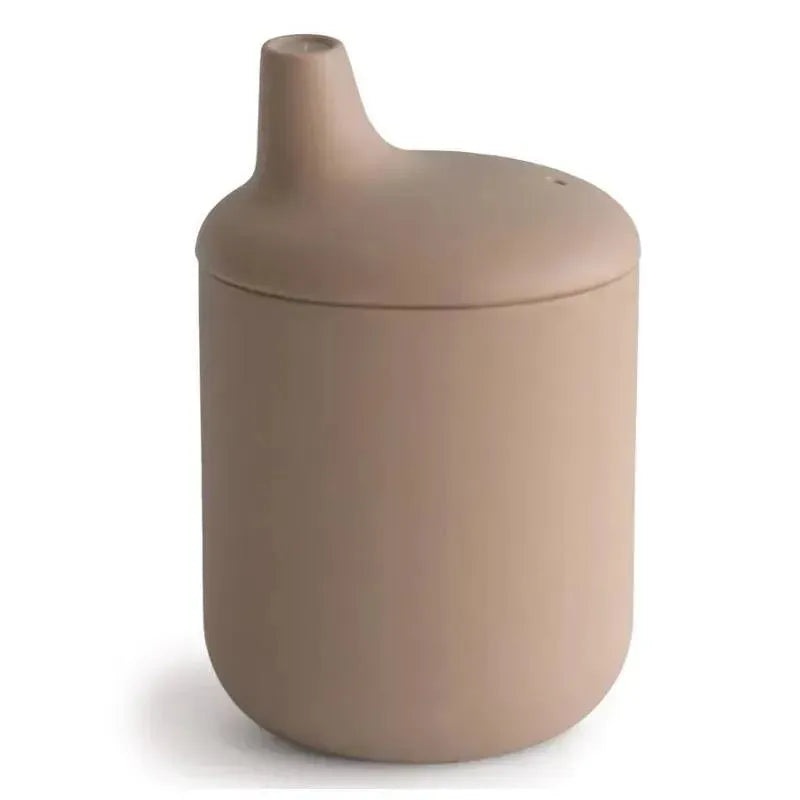 Mushie – Silicone Sippy Cup, Natural