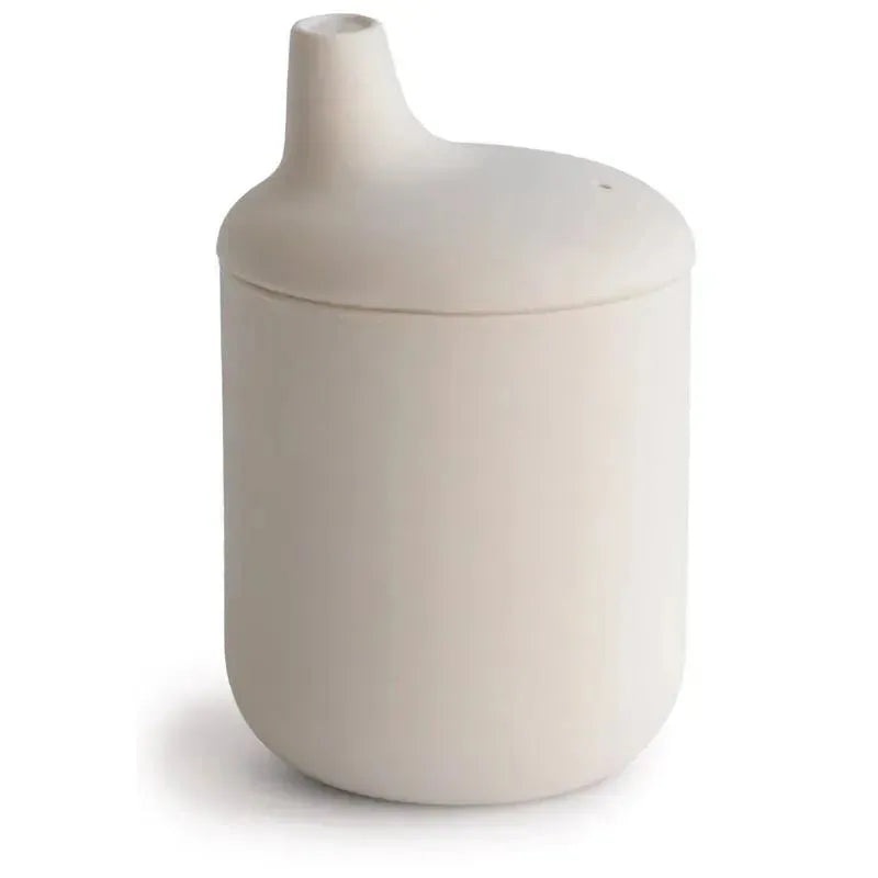 Mushie – Silicone Sippy Cup, Shifting Sand