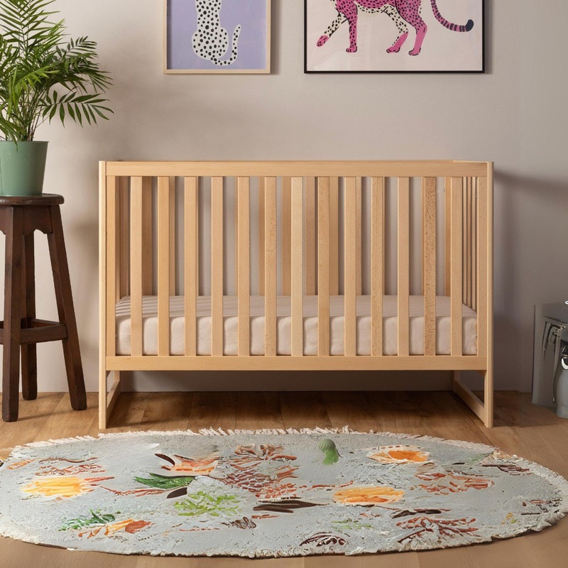 Austin 3-in-1 Convertible Crib Natural