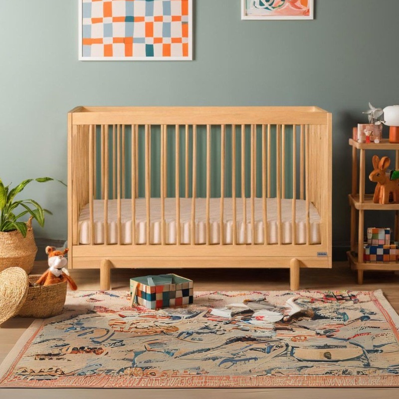 Bliss 4-in-1 Convertible Crib natural