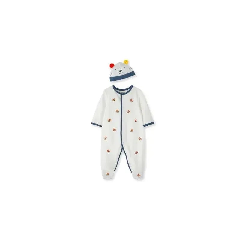 Little Me – King Lion Footie, Ivory