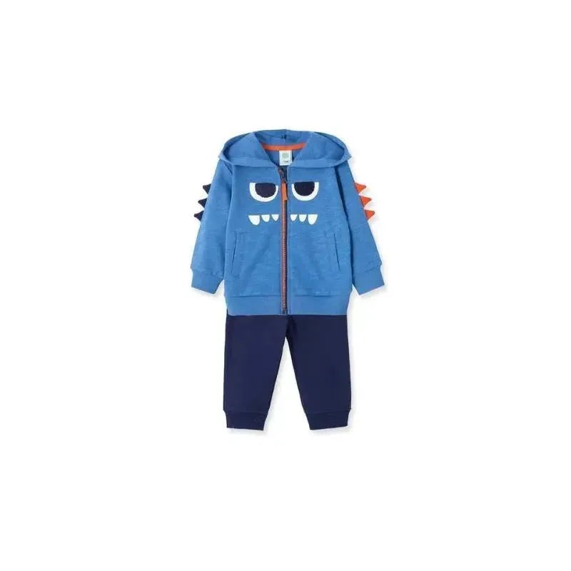 Little Me – Monster Hoodie Set 2Pc, Blue