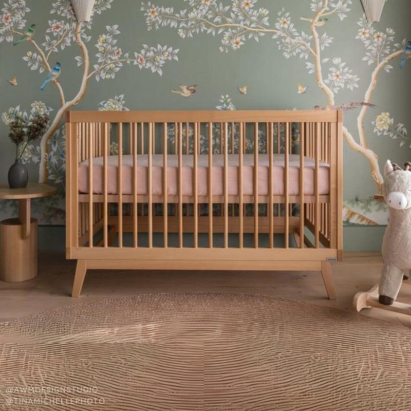 Soho 3-in-1 Convertible Crib Natural