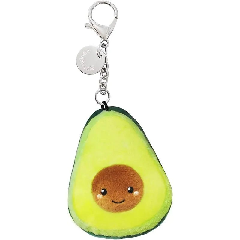 Squishable Avocado Metal Clip Keychain