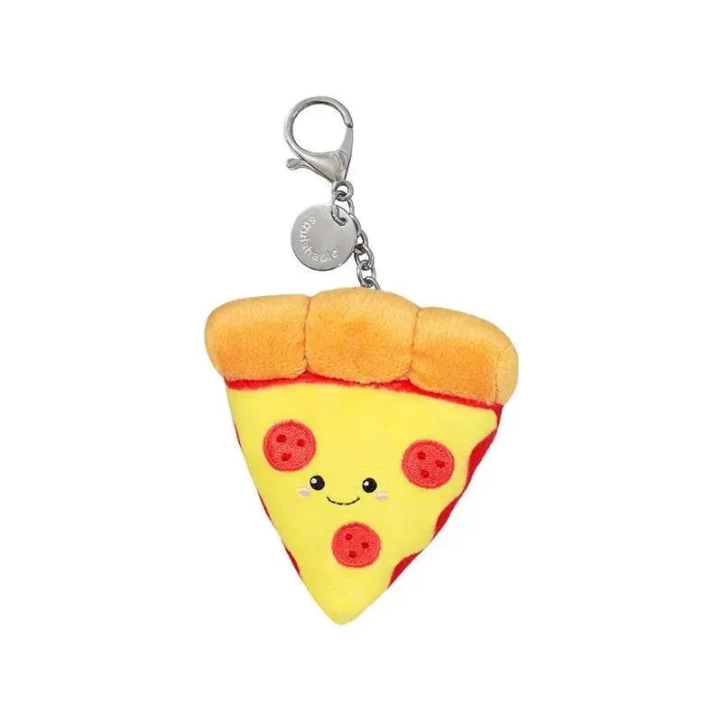 Squishable Pizza Metal Clip Keychain