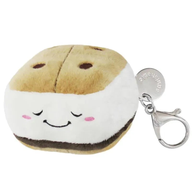 Squishable S’more Metal Clip Keychain