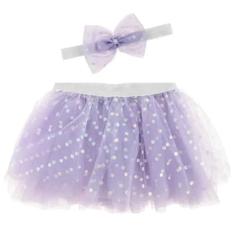 Stephen Joseph – Baby Girl Tutu & Head Band Set, Lilac